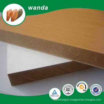 Standard size 4x8ft melamine faced MDF Board for furniture